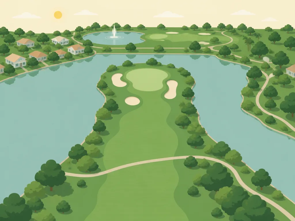 Illustration of Palmetto Golf Course