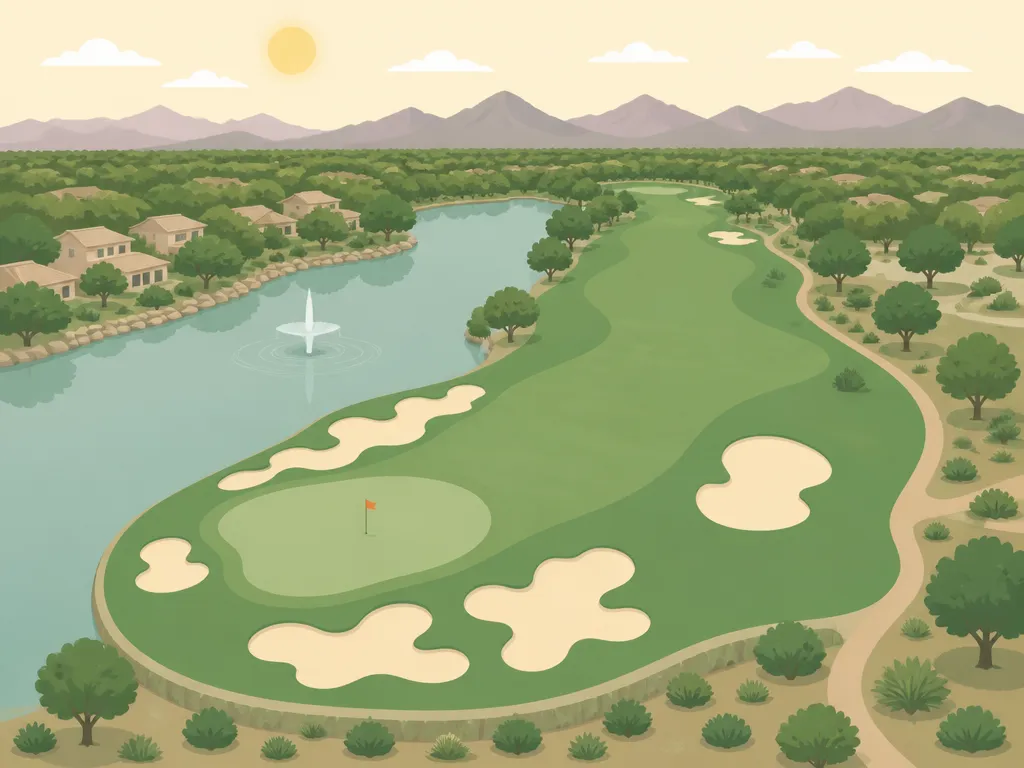 Illustration of Dove Valley Ranch Golf Club