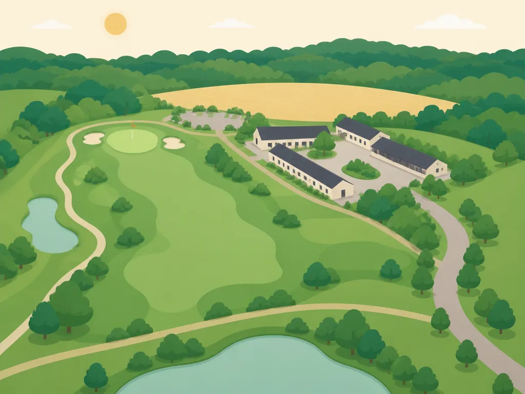 Illustration of Golfclub Homburg/Saar Websweiler Hof (Pay & Play)