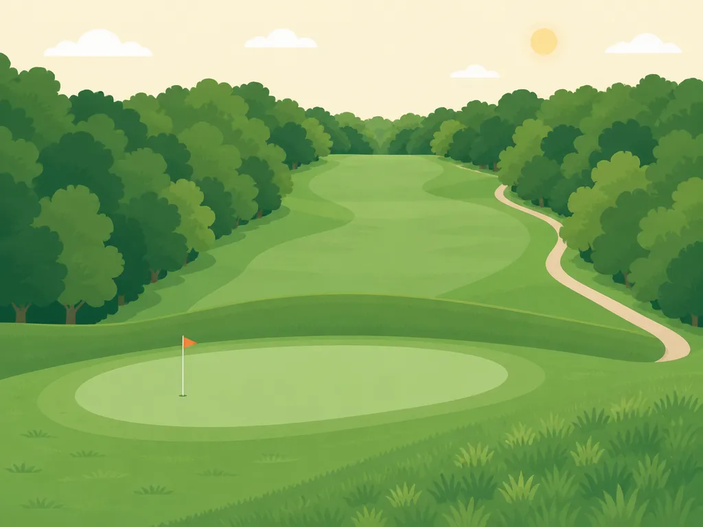Illustration of Gunpowder Golf Course