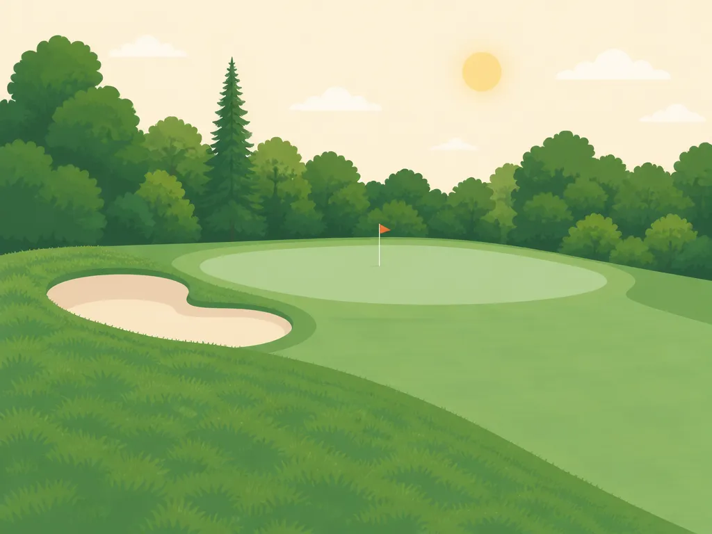 Illustration of Brown's Run Public Golf Course