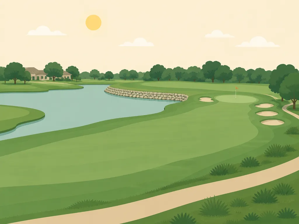 Illustration of The Villages - Executive Golf Trail (Live Oak)