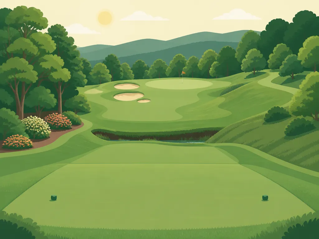 Illustration of Bright's Creek Golf Club