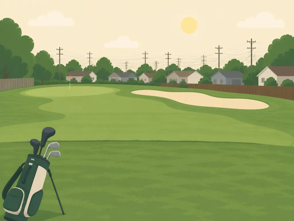 Illustration of Douglass Golf Course