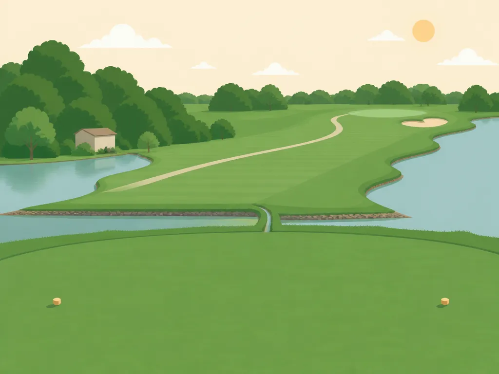 Illustration of Black Diamond Golf Course