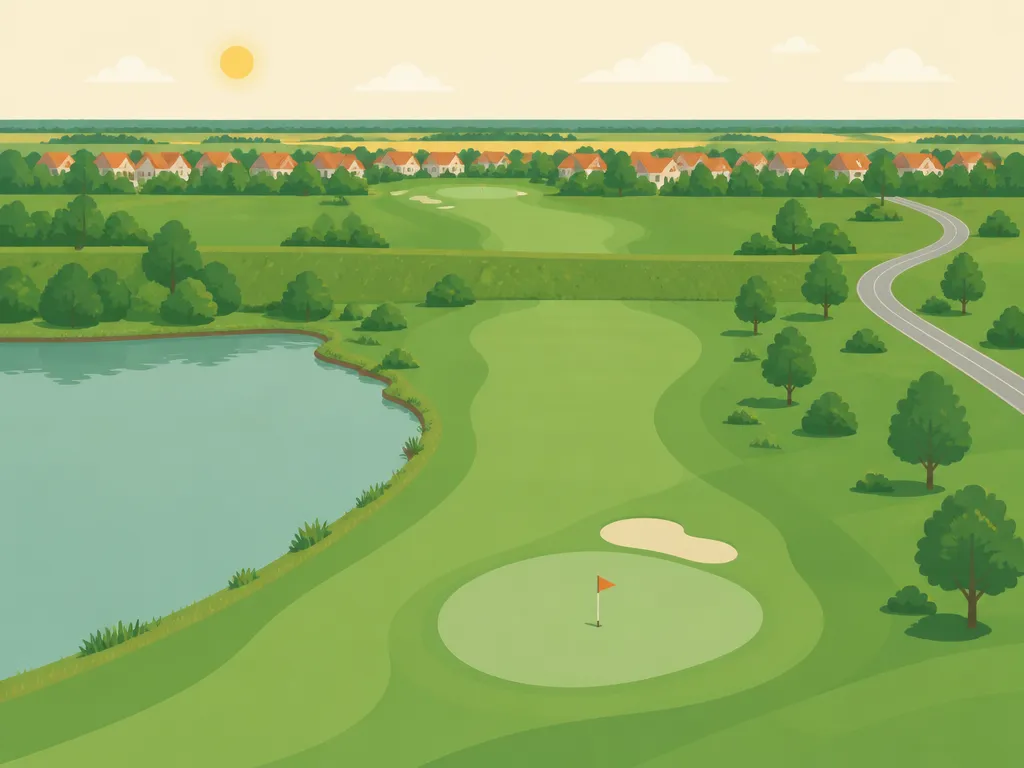 Illustration of Golf Club Mahlow