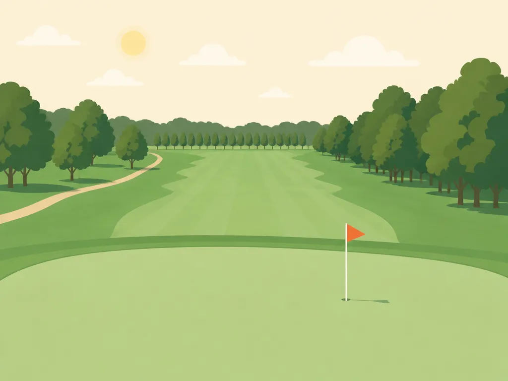 Illustration of River Lakes Golf Course
