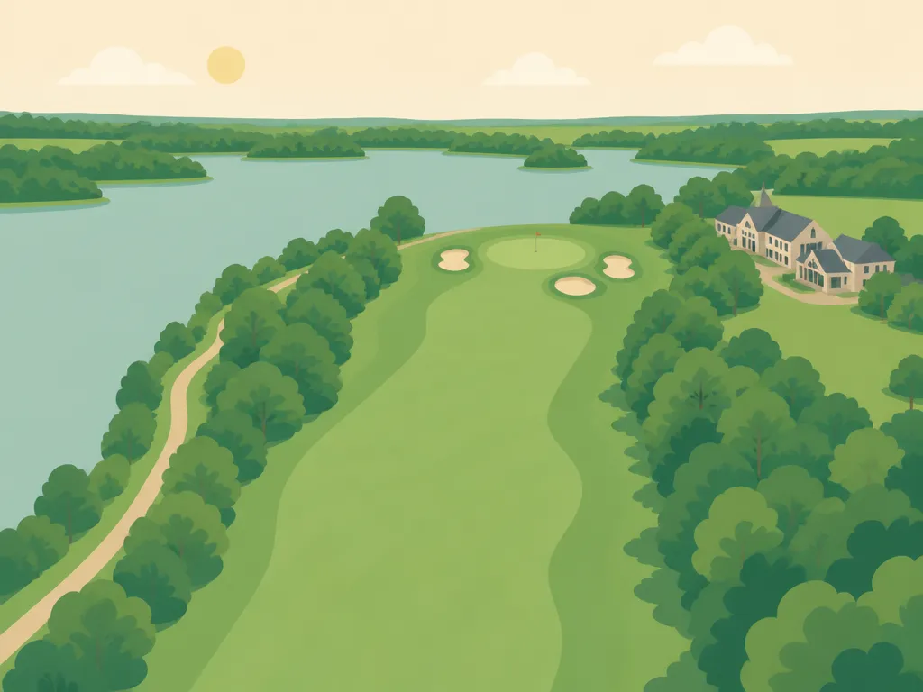 Illustration of Golf Bluegreen Lac au Duc Ploërmel