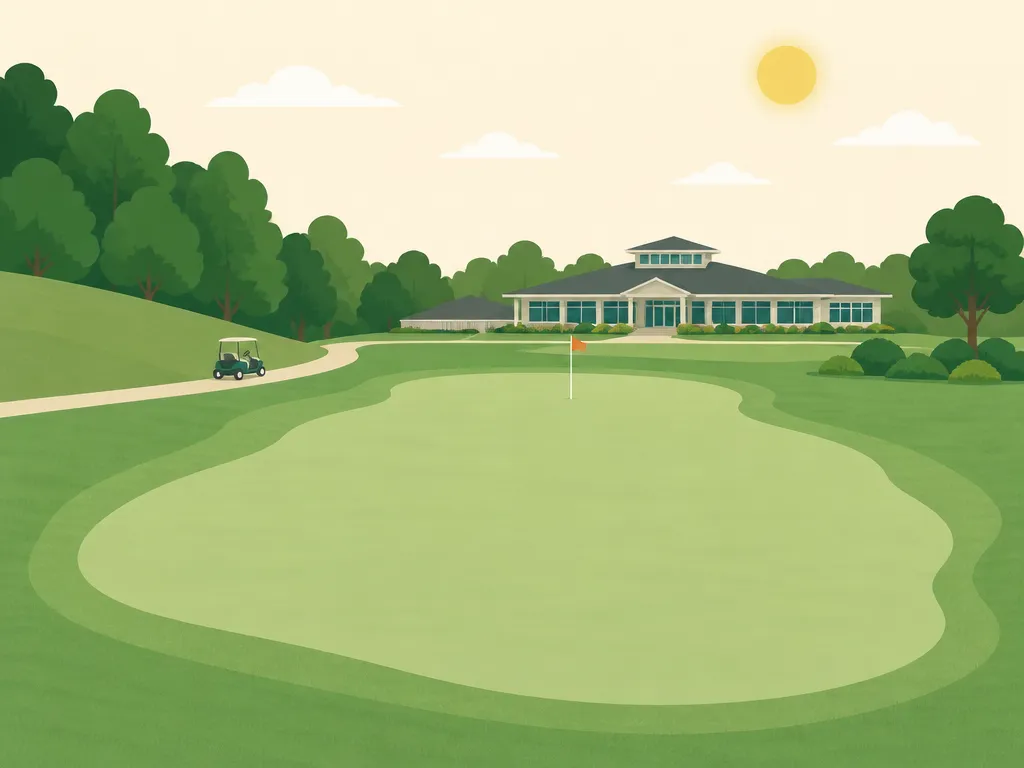 Illustration of Lakewinds Golf Course