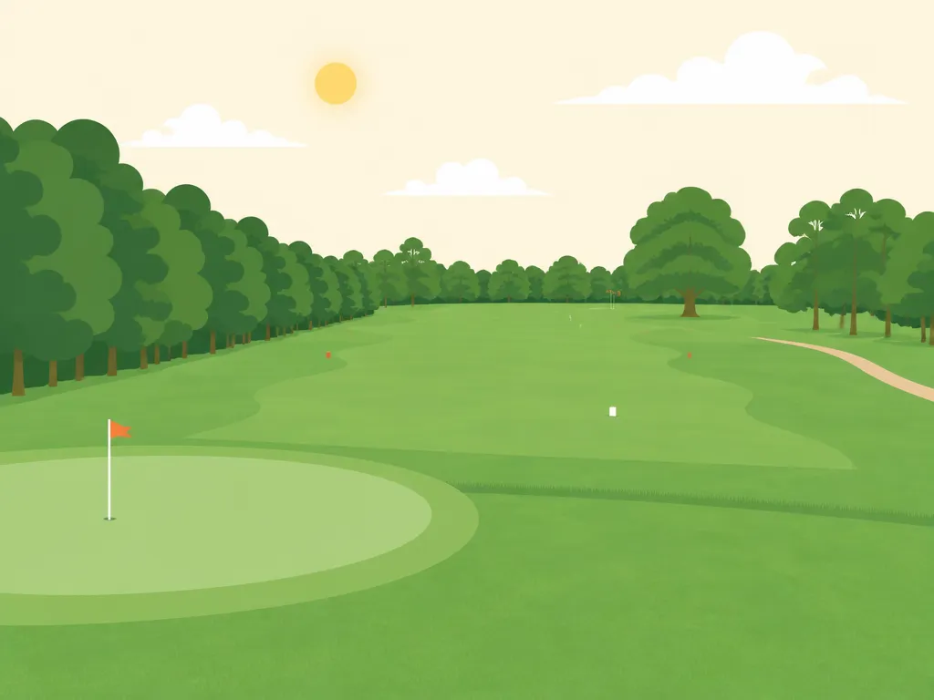 Illustration of Evans Barnes Golf Course