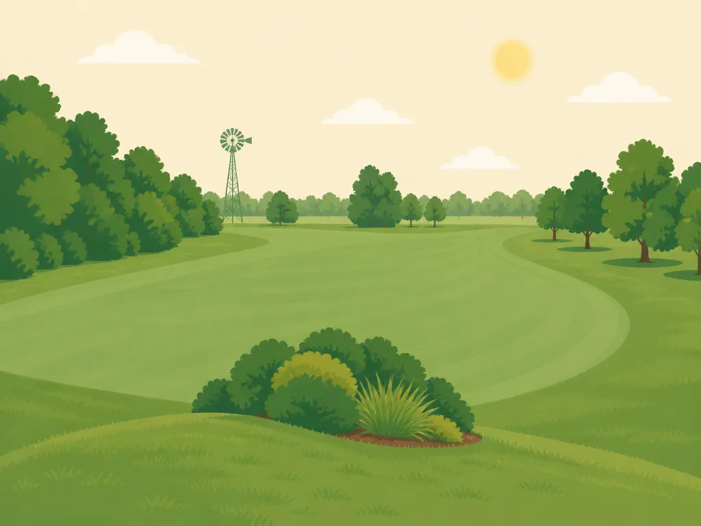 Illustration of Wildcat Golf Course