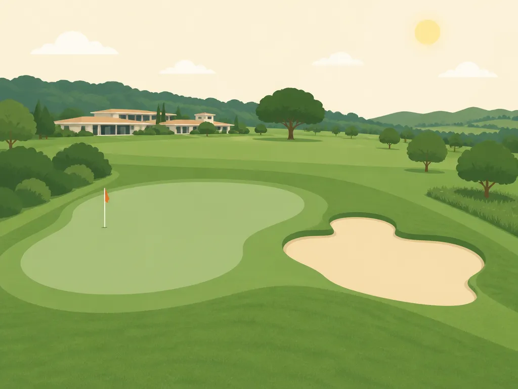 Illustration of Golf Ciudad Real