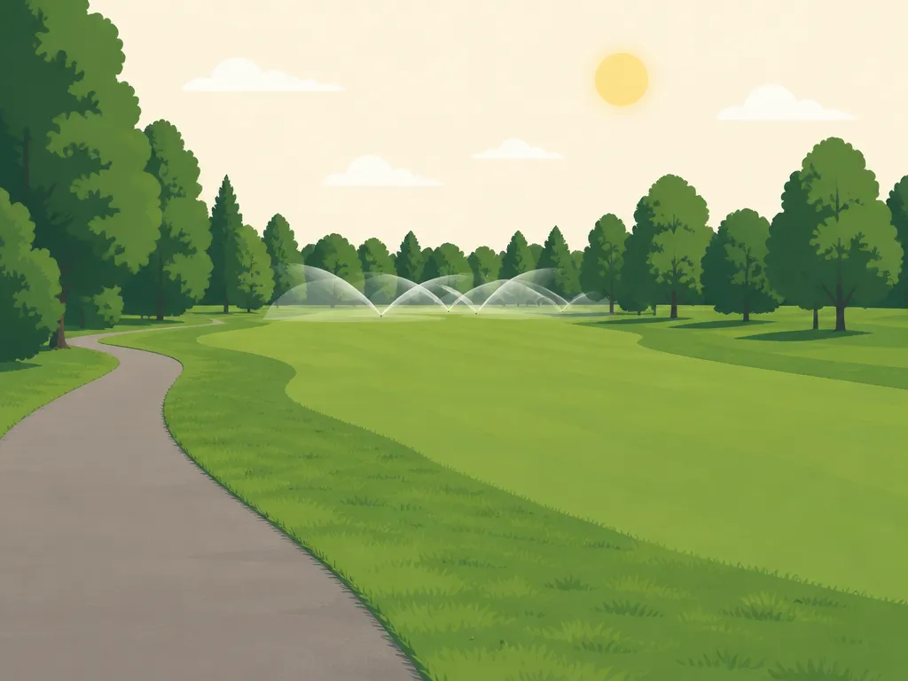 Illustration of Lewis River Golf Course