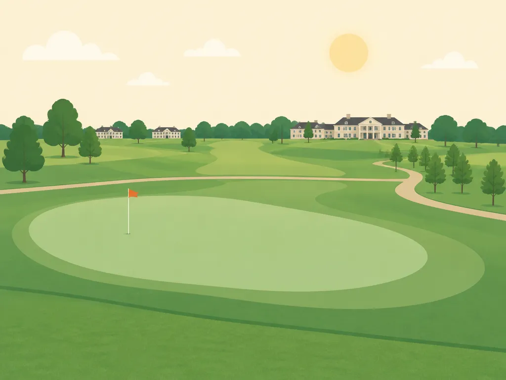 Illustration of Emerald Greens Golf Course (Gold)
