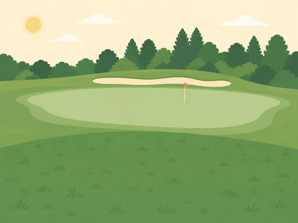 Illustration of Silver Creek Golf Course - Garden River