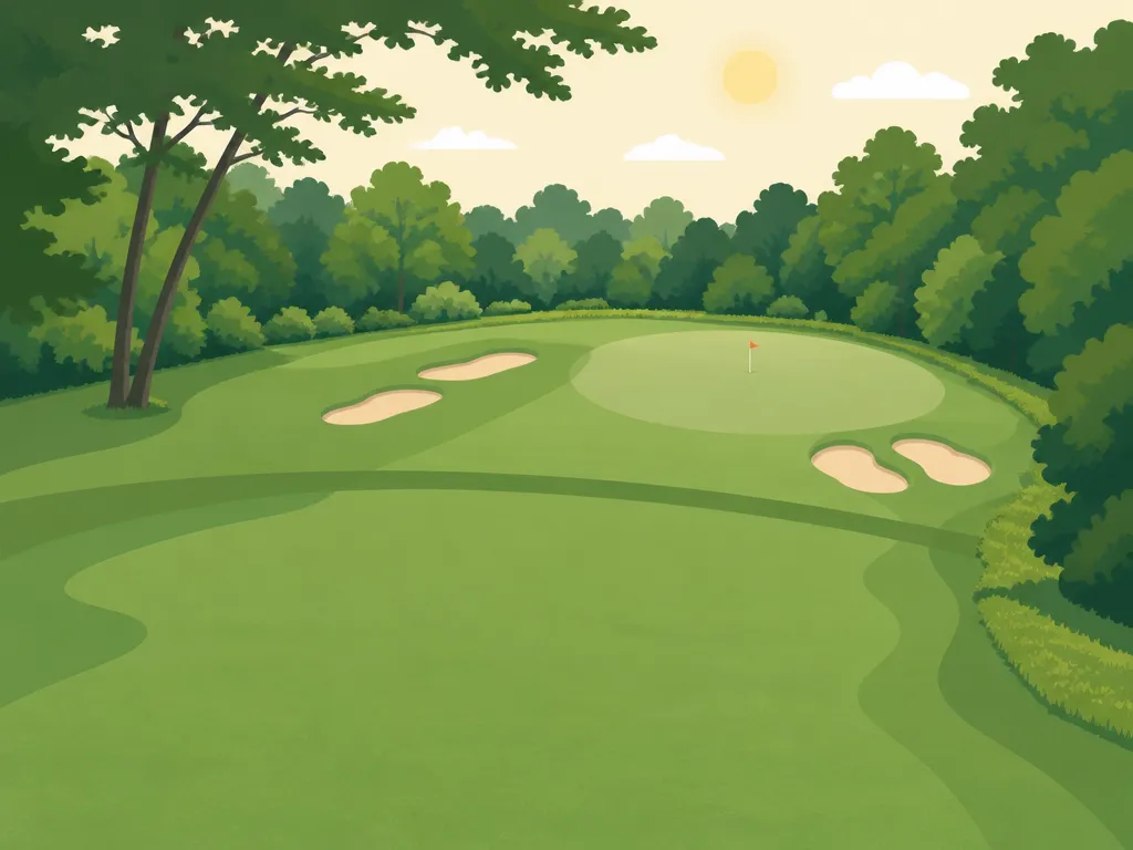 Illustration of Richter Park Golf Course