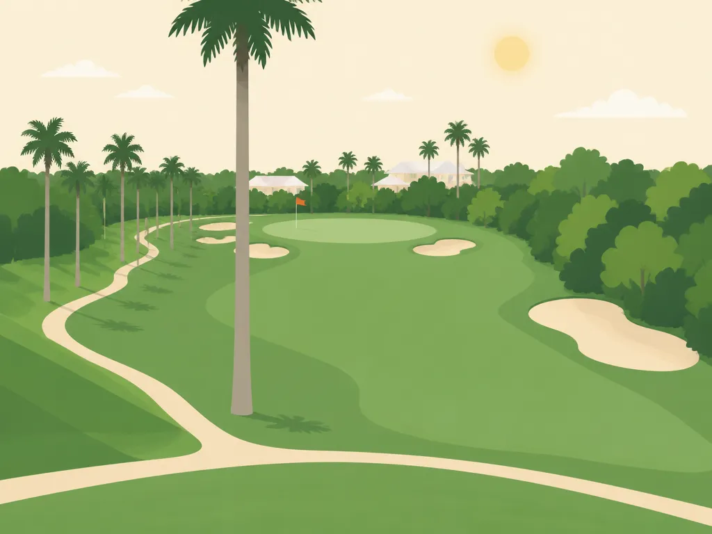 Illustration of Key West Golf Club