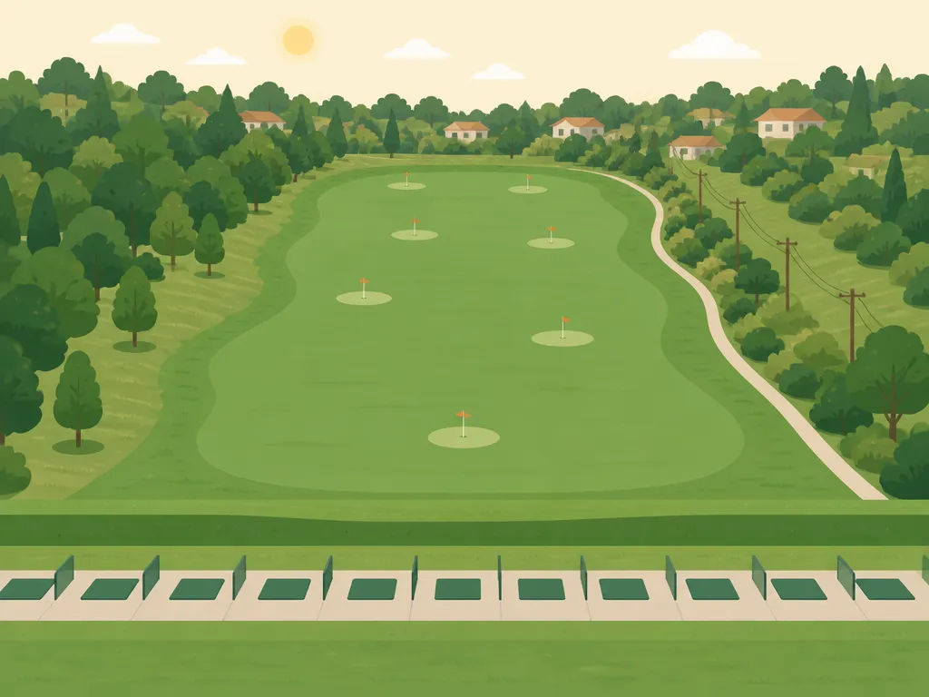 Illustration of Anaheim Hills Golf Course