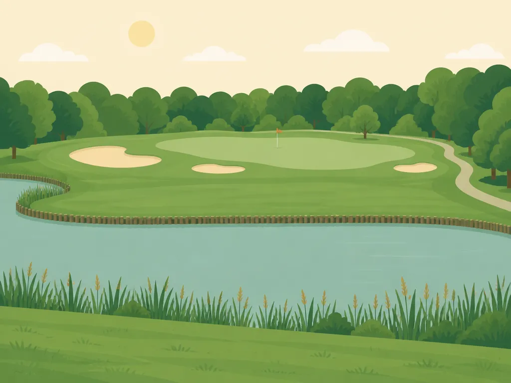 Illustration of Golfcentrum Roosendaal - Golfbaan de Stok