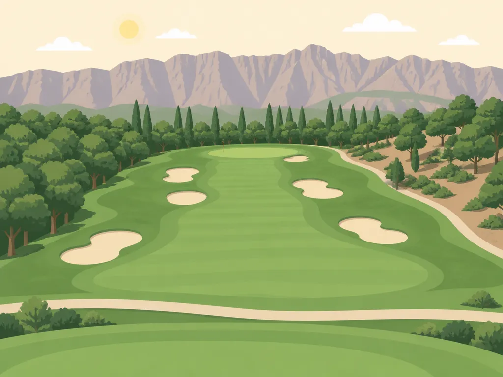 Illustration of Canyon Gate Country Club