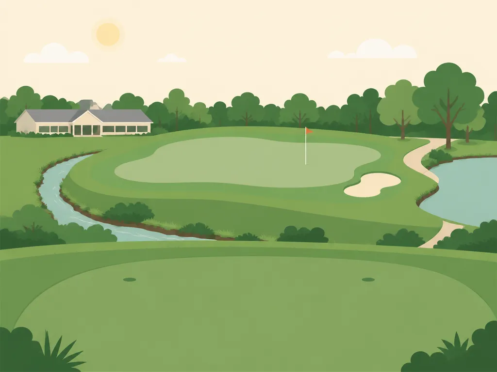 Illustration of Kings Gate Golf Course
