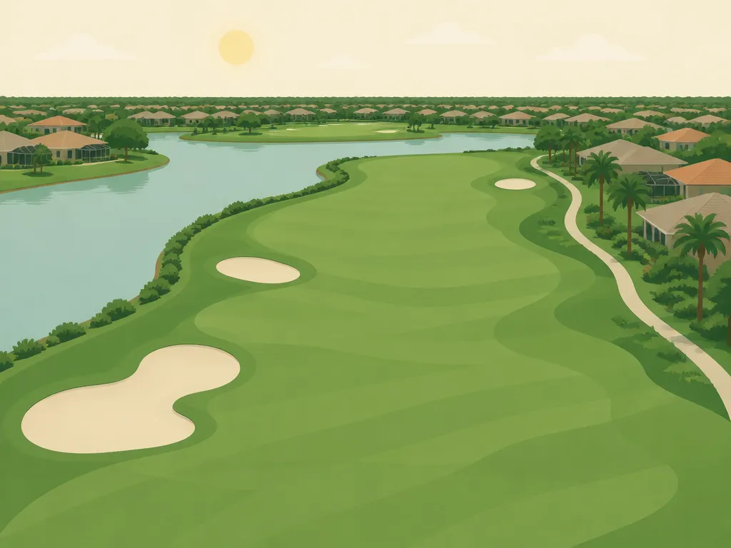 Illustration of Esplanade Naples Golf & Country Club