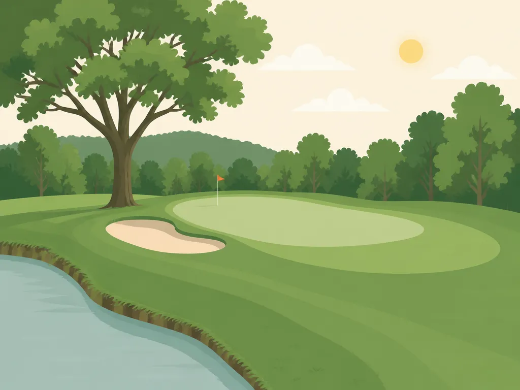Illustration of Woodhaven Country Club (Championship)