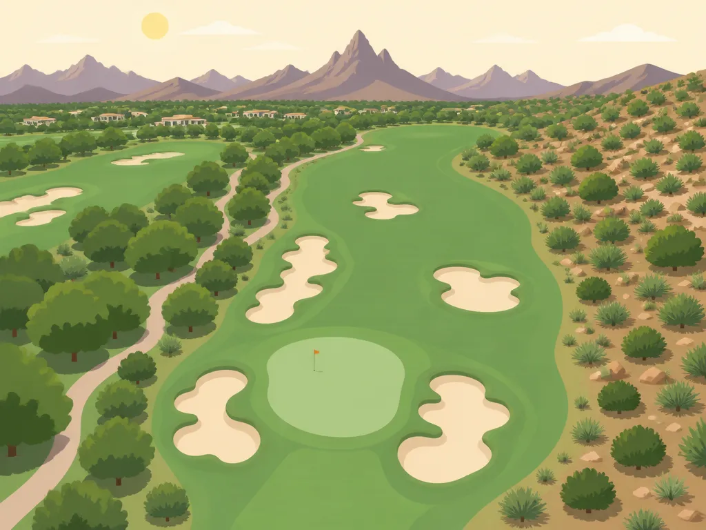 Illustration of Quintero Golf Club