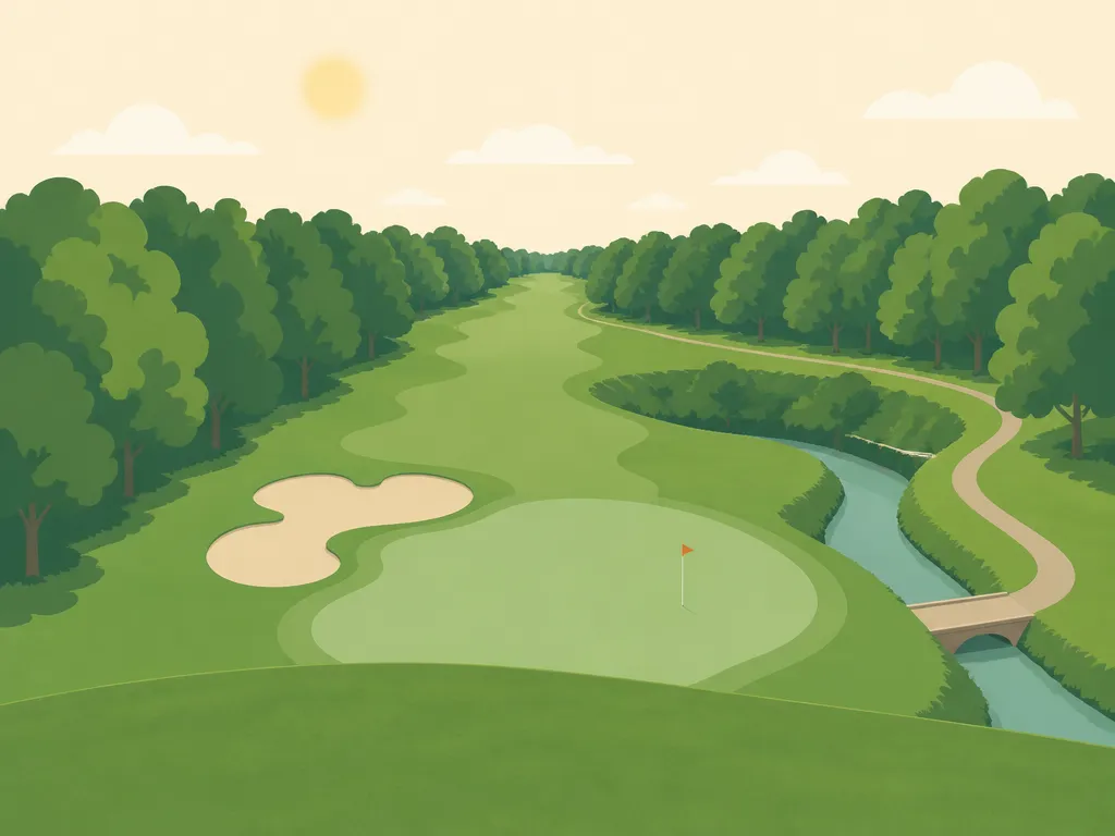 Illustration of Compass Pointe Golf Club