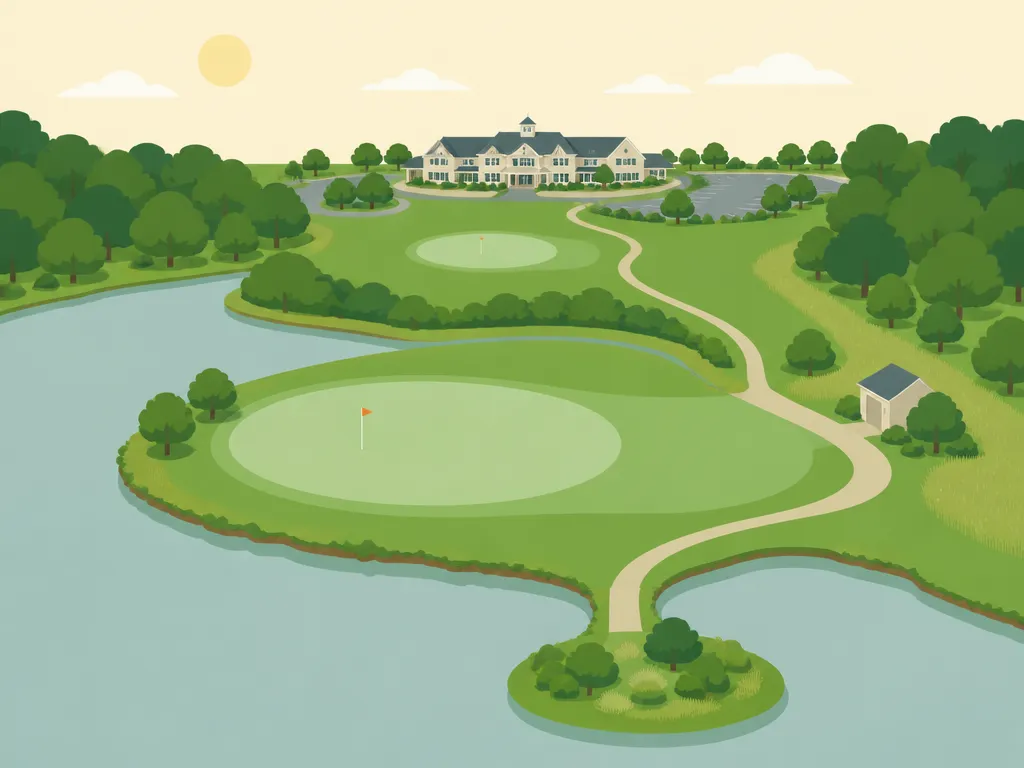 Illustration of Reddeman Farms Golf Club