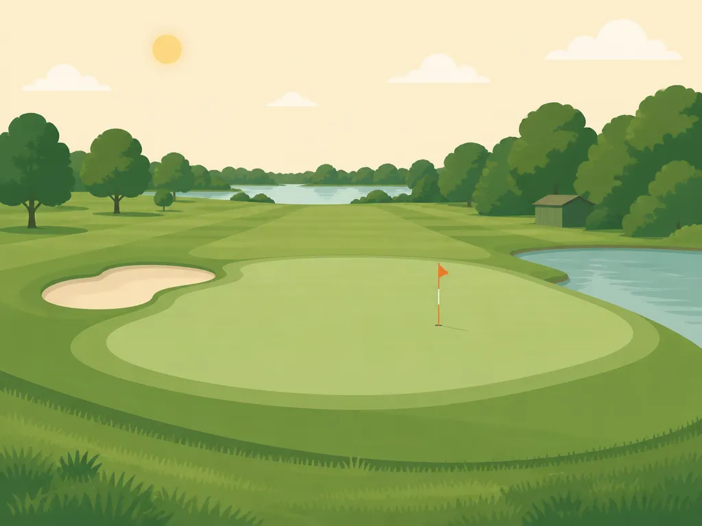Illustration of Marine Park Golf Course