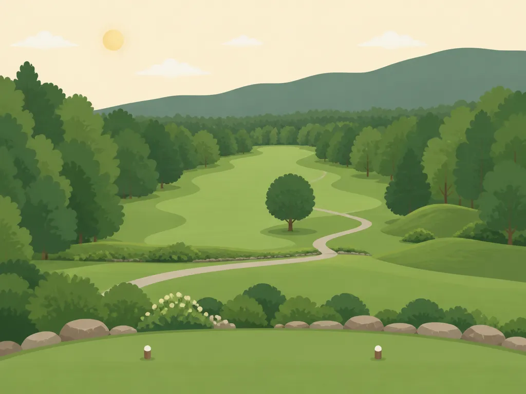 Illustration of Wolf Hollow at The Water Gap Country Club