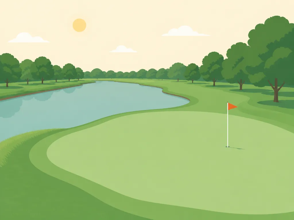Illustration of Audubon Park Golf Course