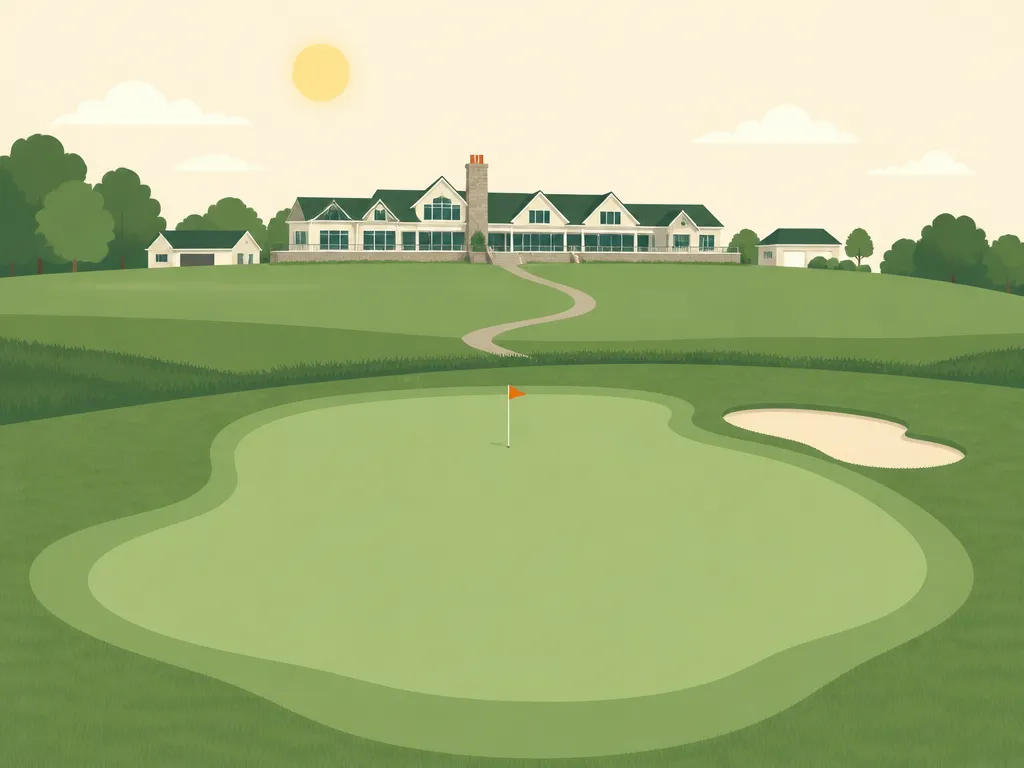 Illustration of Bucks Run Golf Club