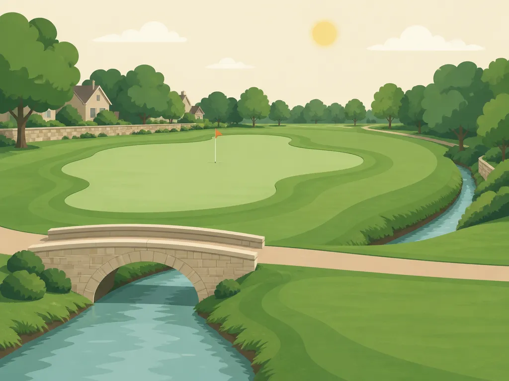 Illustration of Woodbridge Golf Club