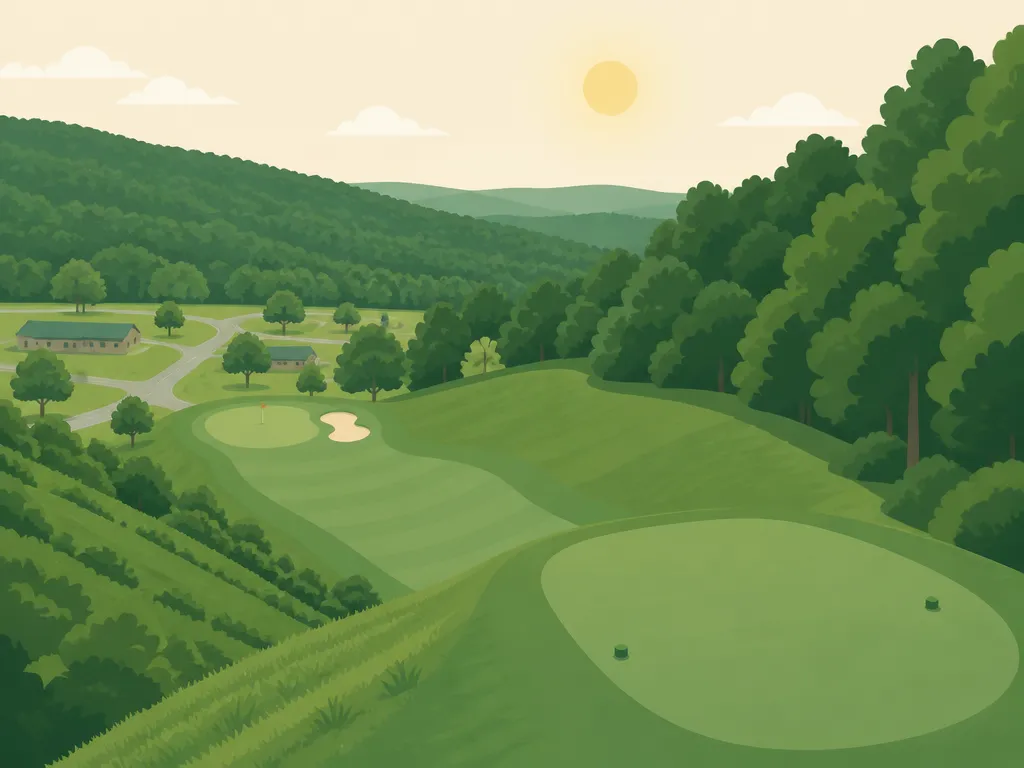Illustration of Franklin Golf Course