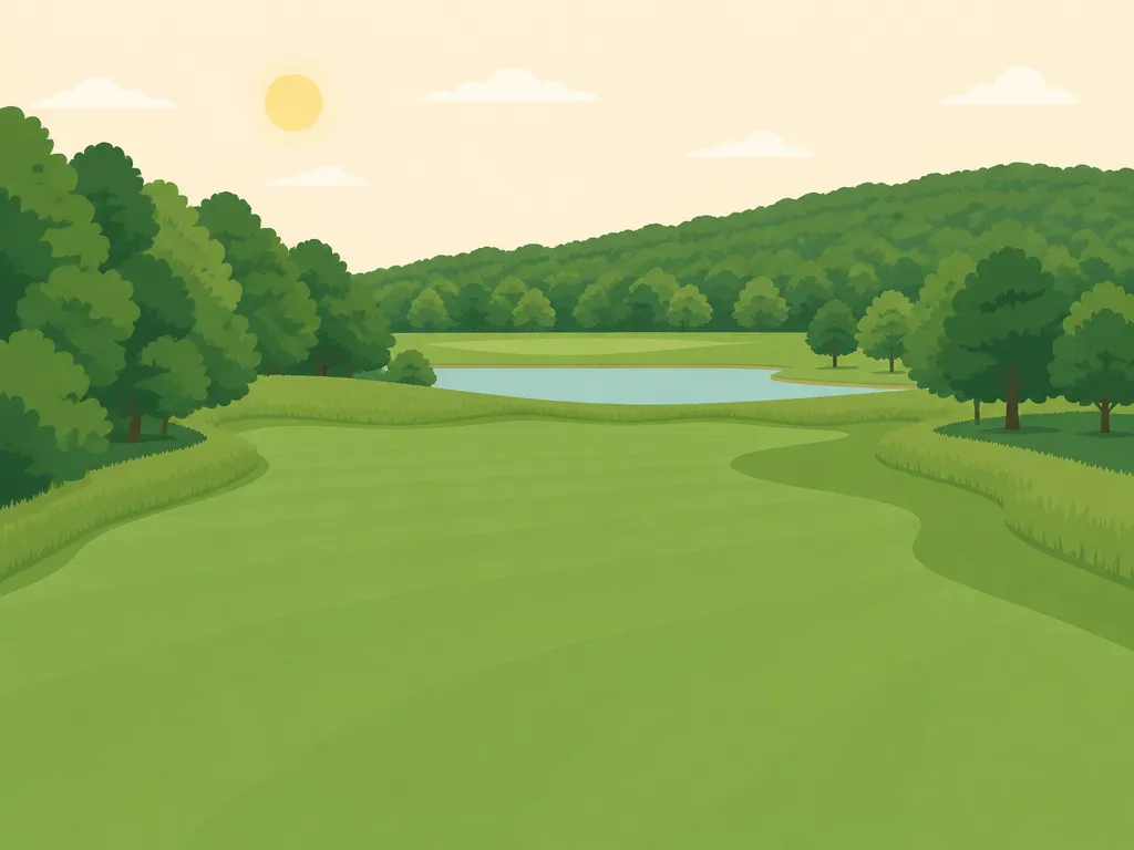 Illustration of Meadow Links Golf Course