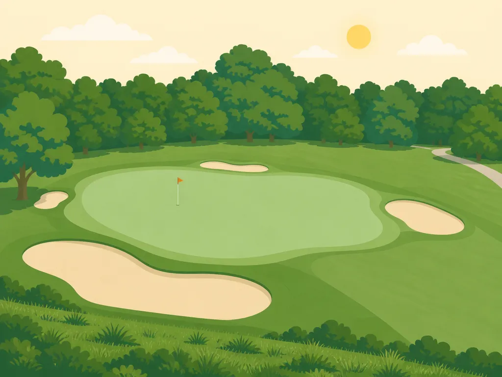 Illustration of Wianno Golf Club