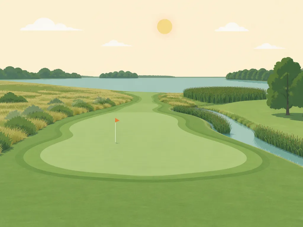 Illustration of Castlewood Golf Course