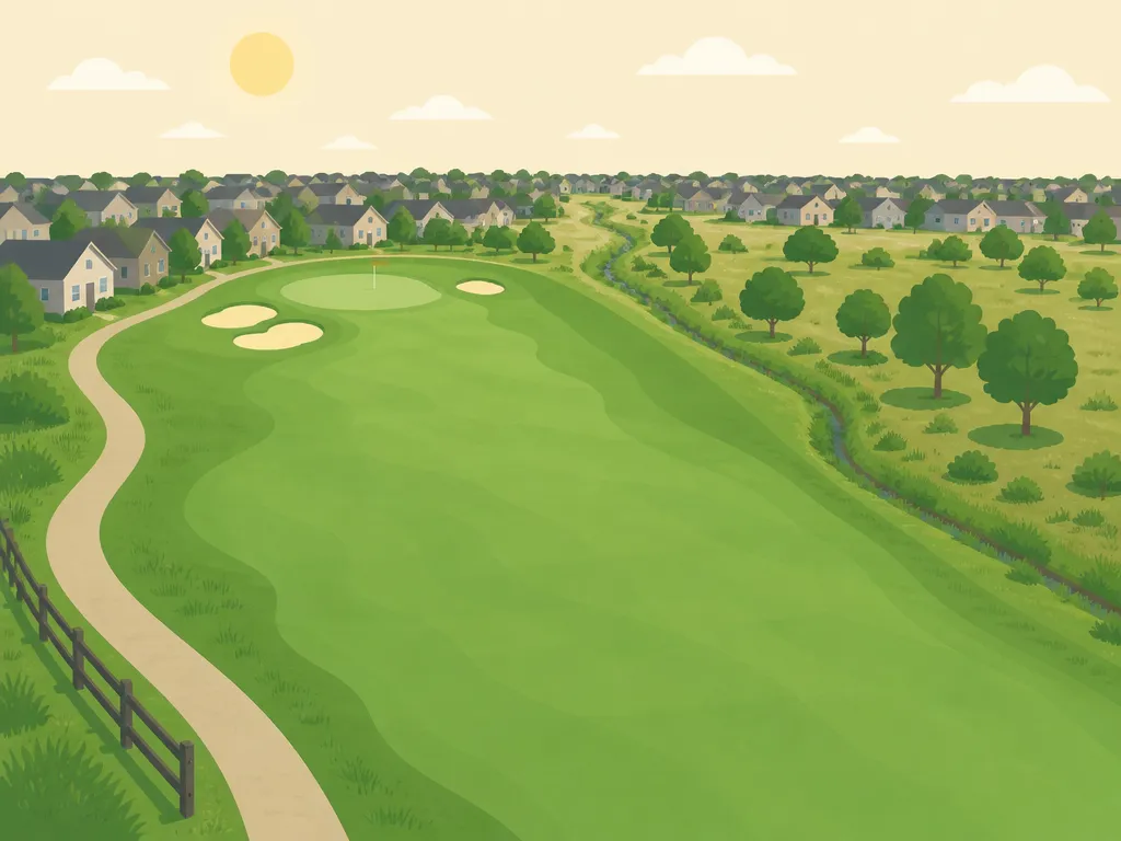 Illustration of Antler Creek Golf Course