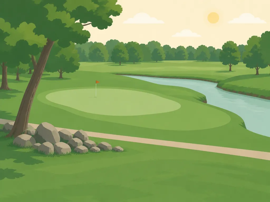 Illustration of Cedar View Golf