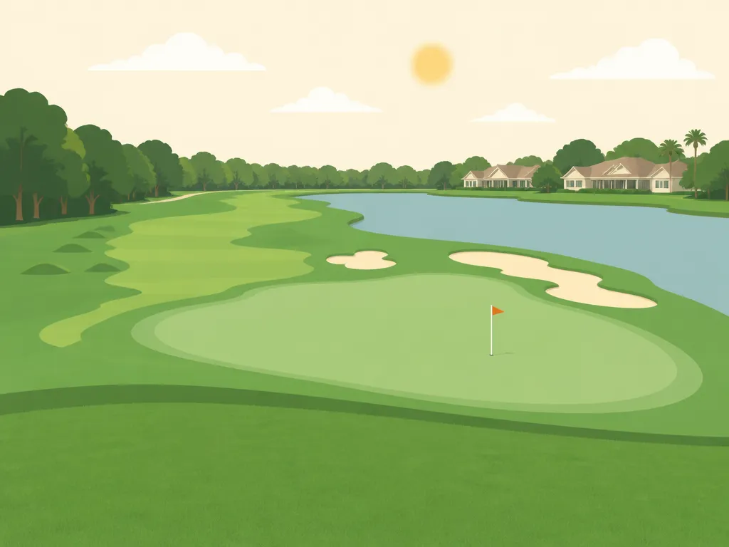 Illustration of The Plantation Golf & Country Club