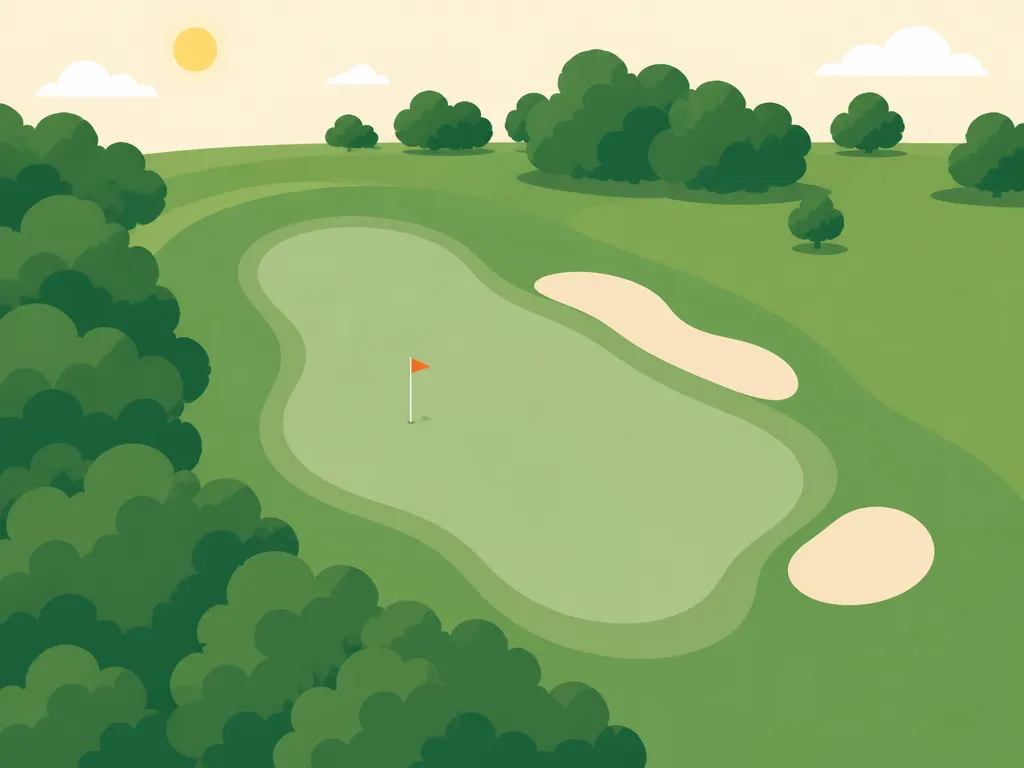 Illustration of Royster Memorial Golf Course