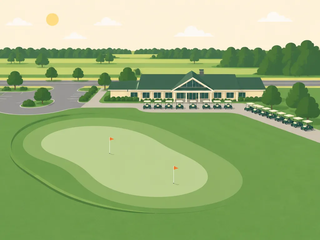 Illustration of Suburban Golf Club
