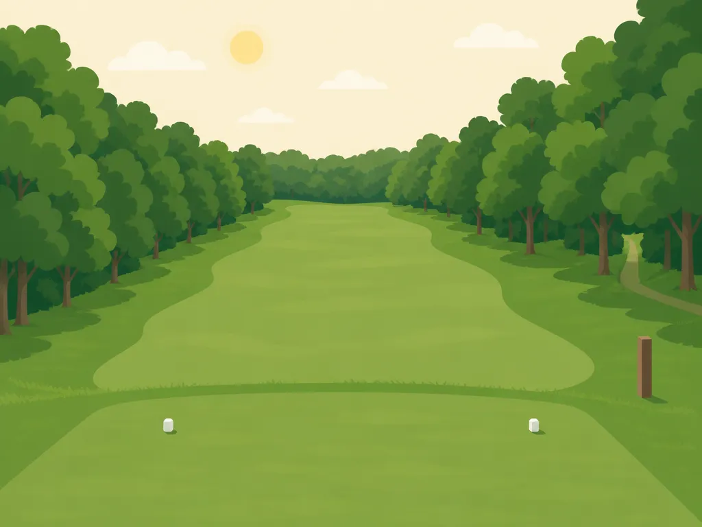 Illustration of Tall Pines Players Club