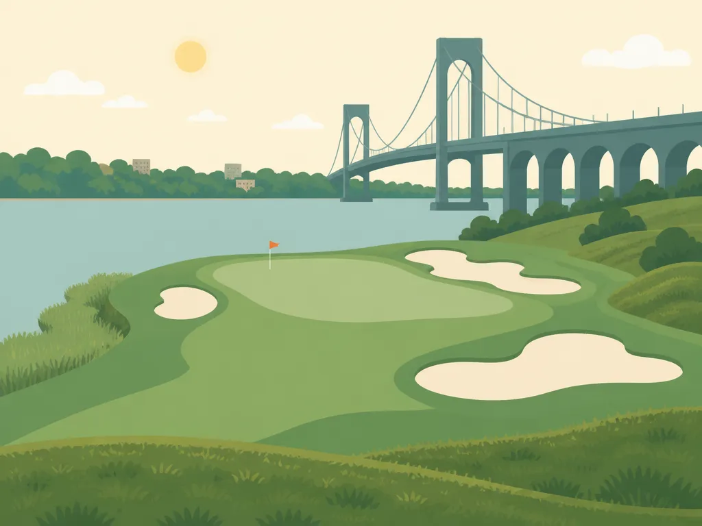 Illustration of Bally's Golf Links at Ferry Point