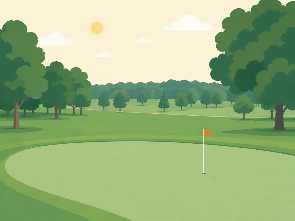 Illustration of Hickory Flats Golf Course