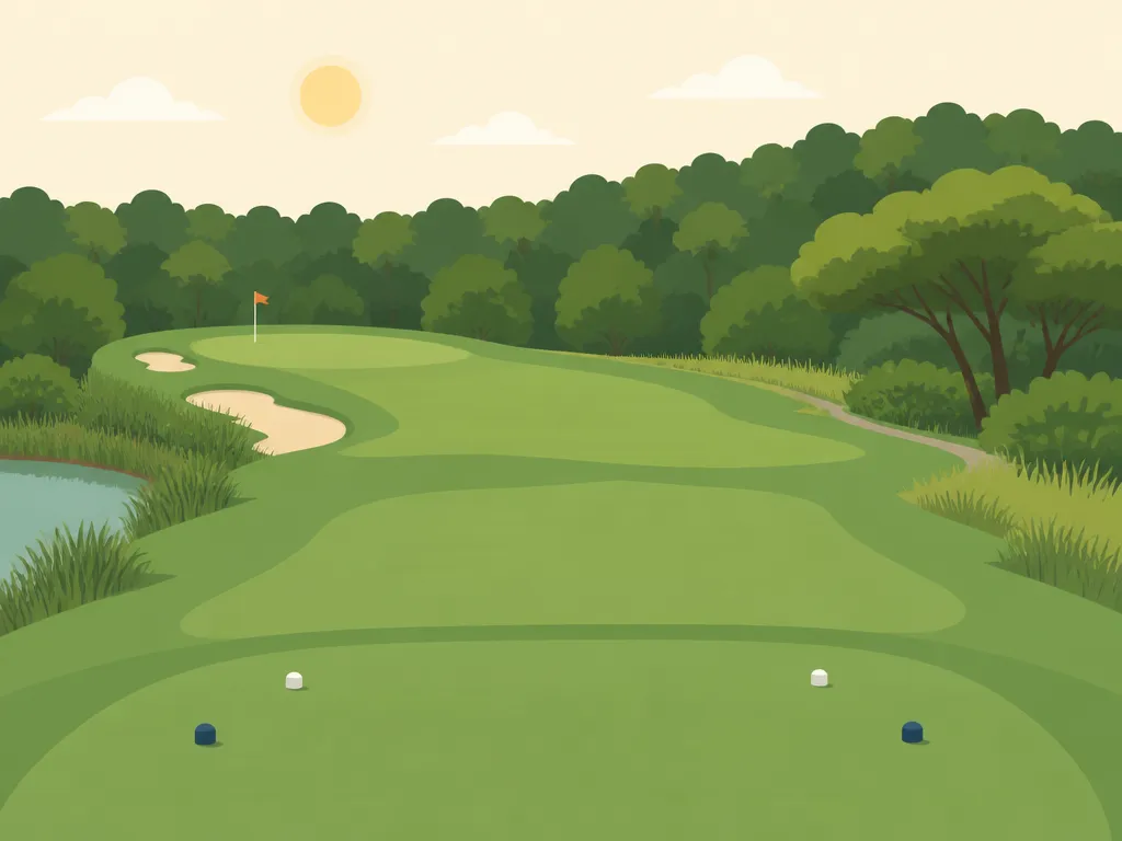 Illustration of Windswept Dunes Golf Course