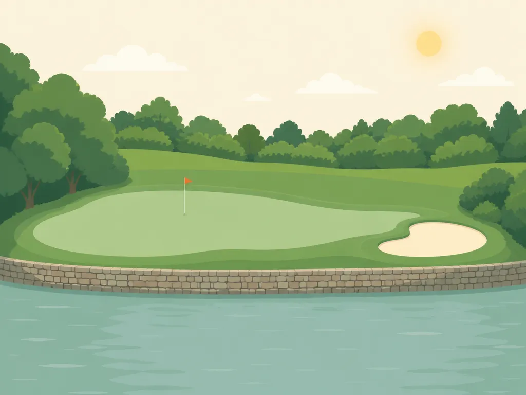 Illustration of Stonehenge Golf Course