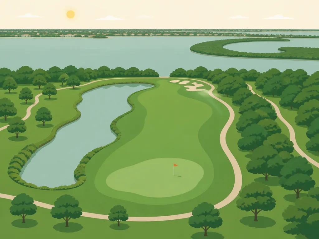 Illustration of The Tides Golf Club